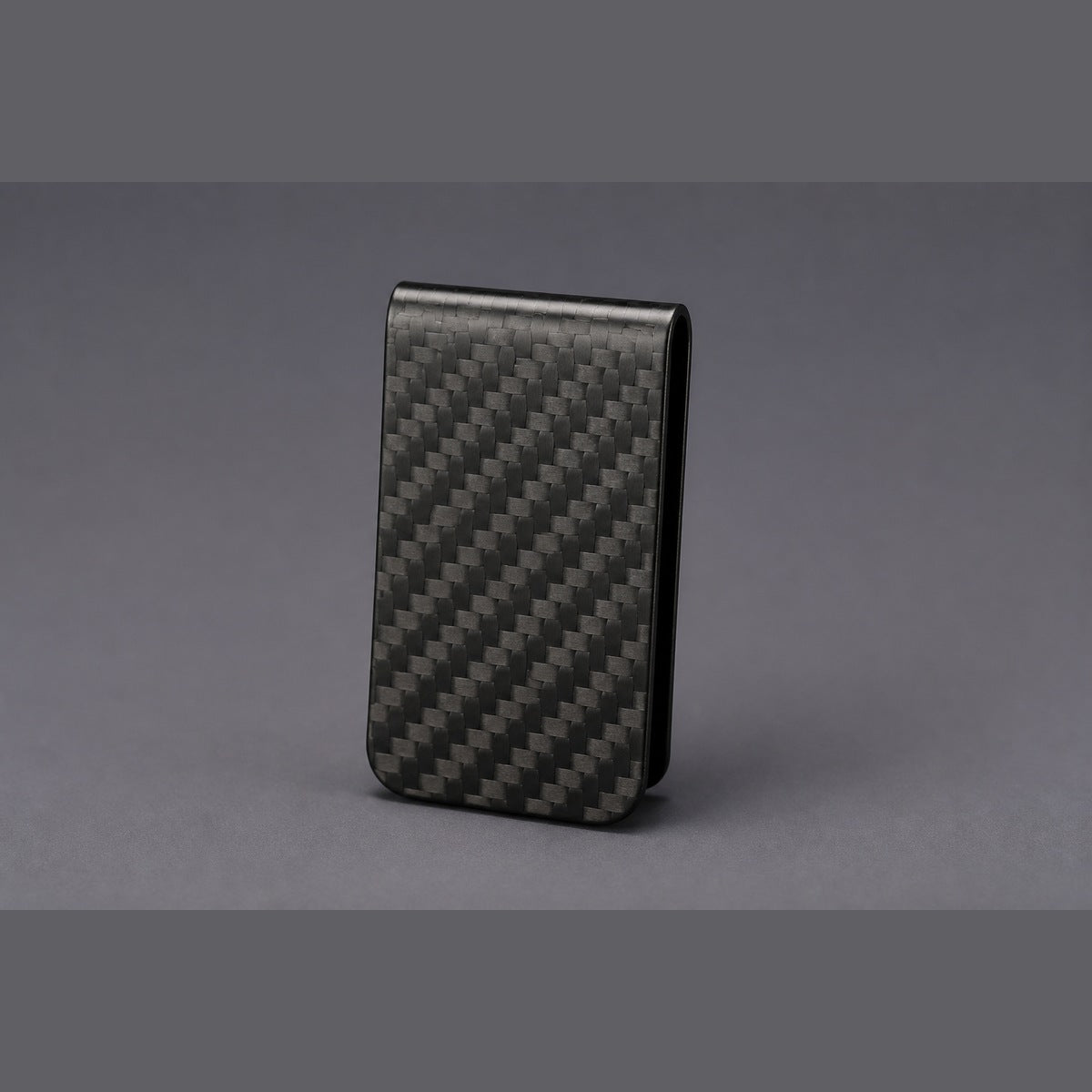 Carry, carbon fiber money clip, matte black
