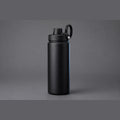 Insulated Bottle, 1 L, matte black, on graphite