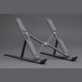 Laptop Stand Abs, matte black, on graphite