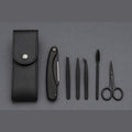 Precision Tweezers, matte black, on graphite