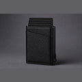Slim Wallet, matte black, on graphite
