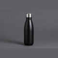 Stainless Bottle 17Oz, matte black, on graphite